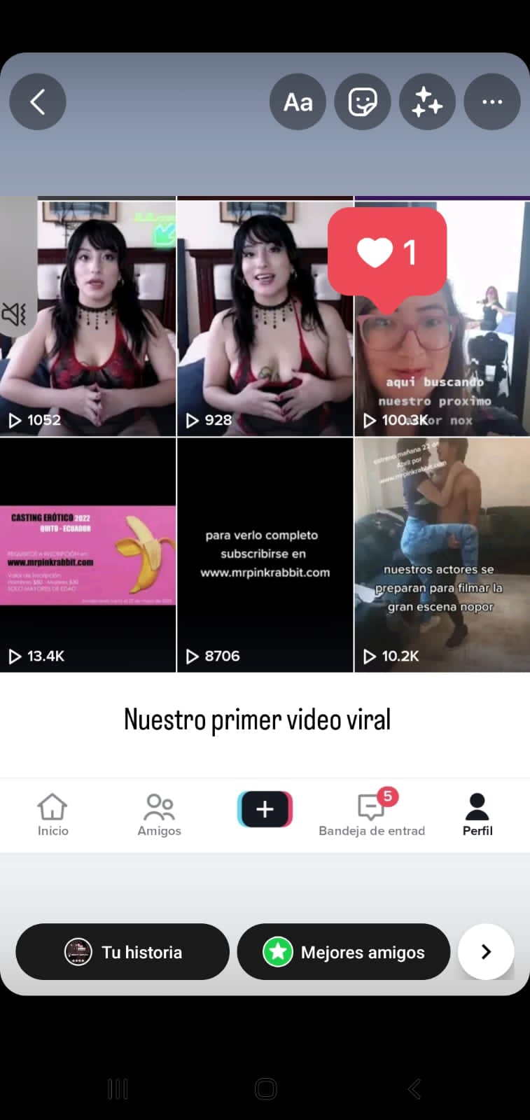 Siguenos tambien estamos en tiktok #productoraaudiovisual #studio #MrpinkRabbit https://t.co/bHBvgfSzxz