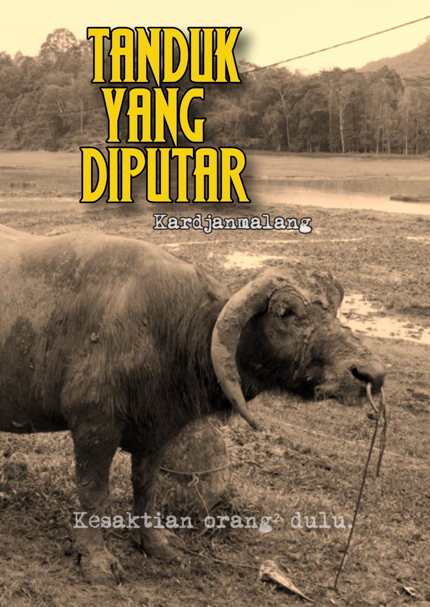 -TANDUK YANG DIPUTAR-
Laki² itu memutar salah satu tanduk kerbau dengan tangannya kearah bawah. 

'Kréééékkkk!'

Hingga tanduk kerbau bagian lancipnya menjurus agak kebawah. 

Mirip tanduk kambing.

-HORROR THREAD-

#bacahorror #bacahoror <a href="/bacahorror/">Bacahorror</a> <a href="/IDN_Horor/">Horor Indonesia</a> #ceritaserem