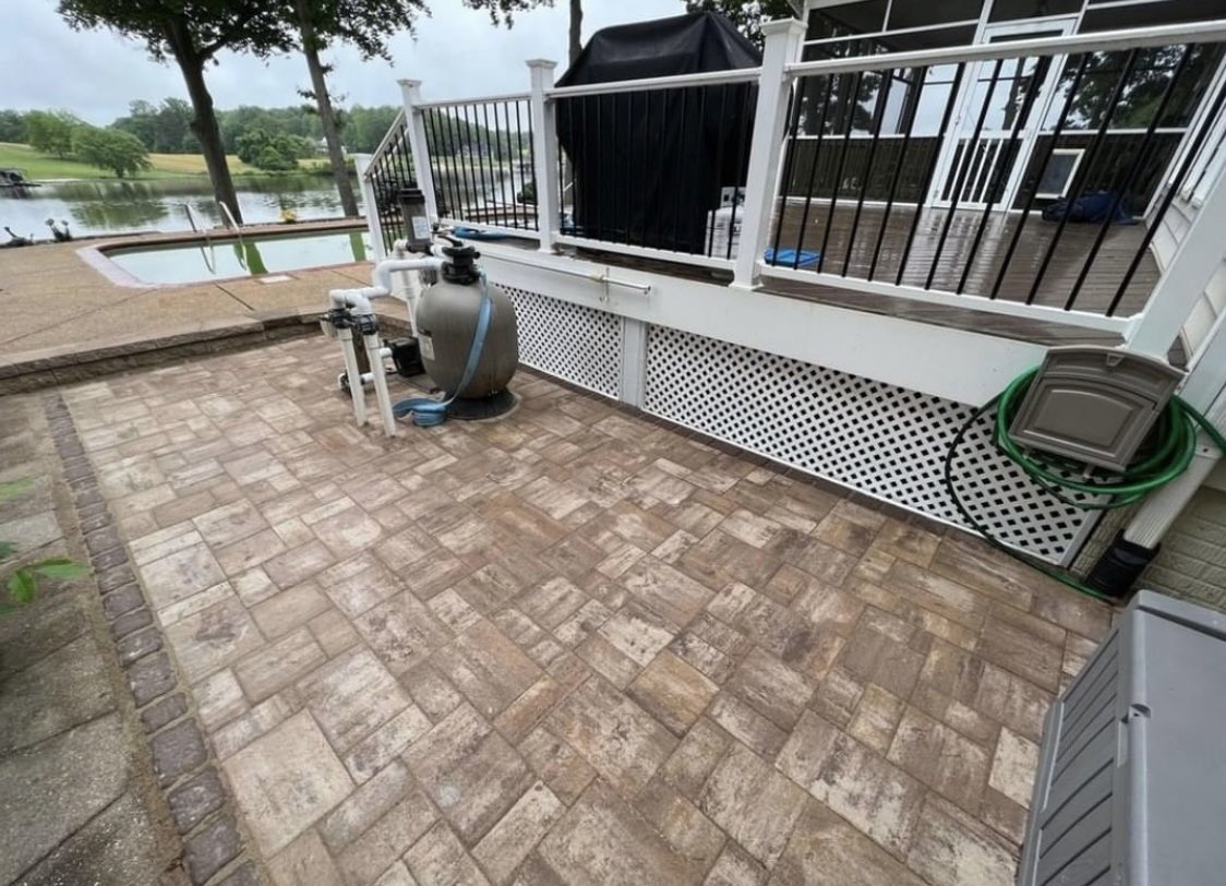 CambridgePavers's tweet photo. Great patio install for Standout Sunday by: Hindman Enterprises LLC #cambridgepavers #pavingstones #standoutsunday https://t.co/gA25k6jAZY