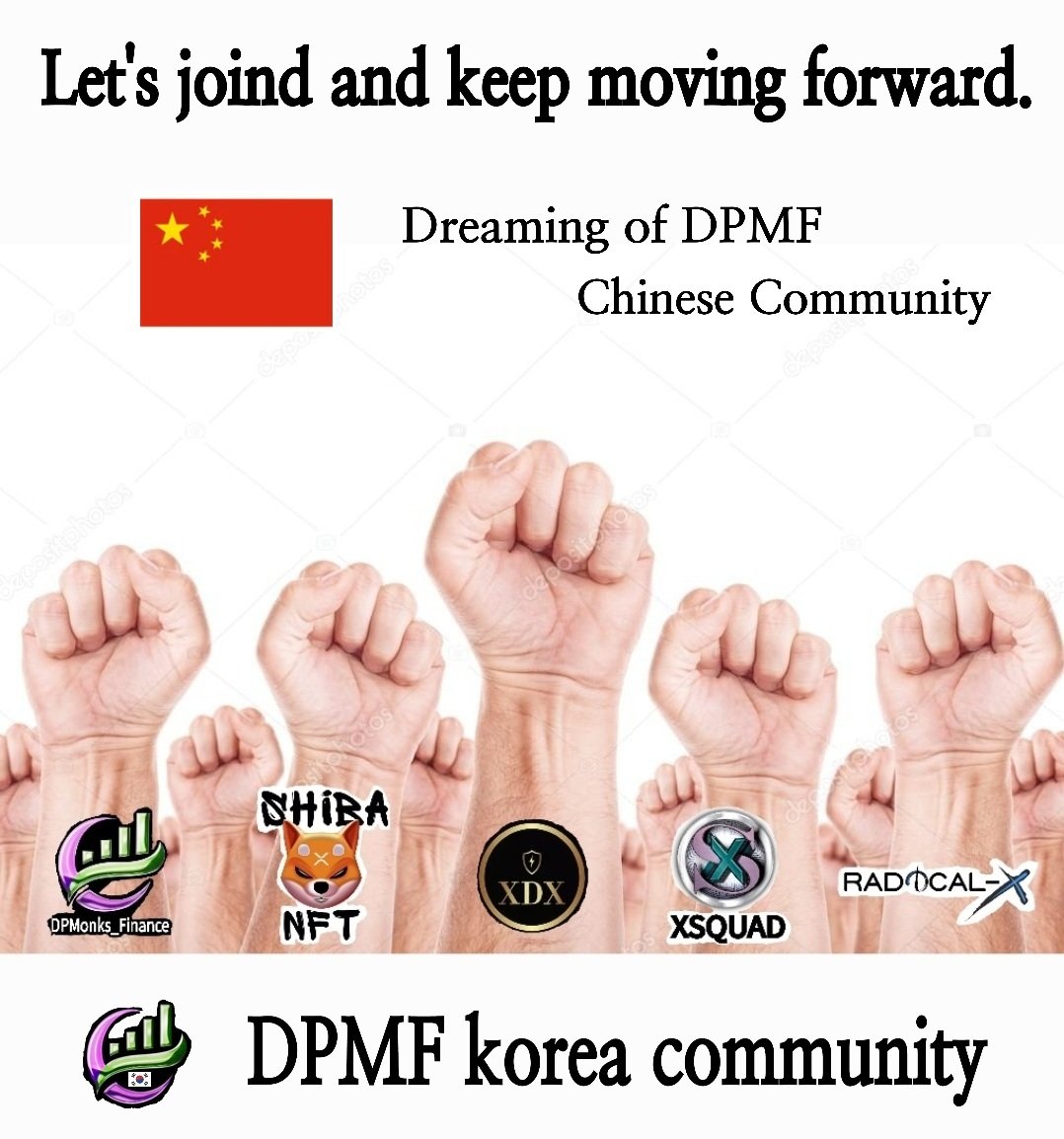 DPMF_KOREA's tweet photo. DPMF 🚀🔥 KOREA🇰🇷COMMUNITY🚀🔥

투자, 목표를 정했다면 망설이거나 멈춰선 안된다.
XRPL 프로젝트는 함께 연합해서 전진하자.

If you set a goal, don't hesitate or stop.
XRPL Project Together, joind and move forward.
⬇️⬇️⬇️⬇️⬇️
@DPMonksFinance
@Project_XD1
@_TheXSQUAD_
@ShibaNFTXRPL https://t.co/RXbxQmb1i7