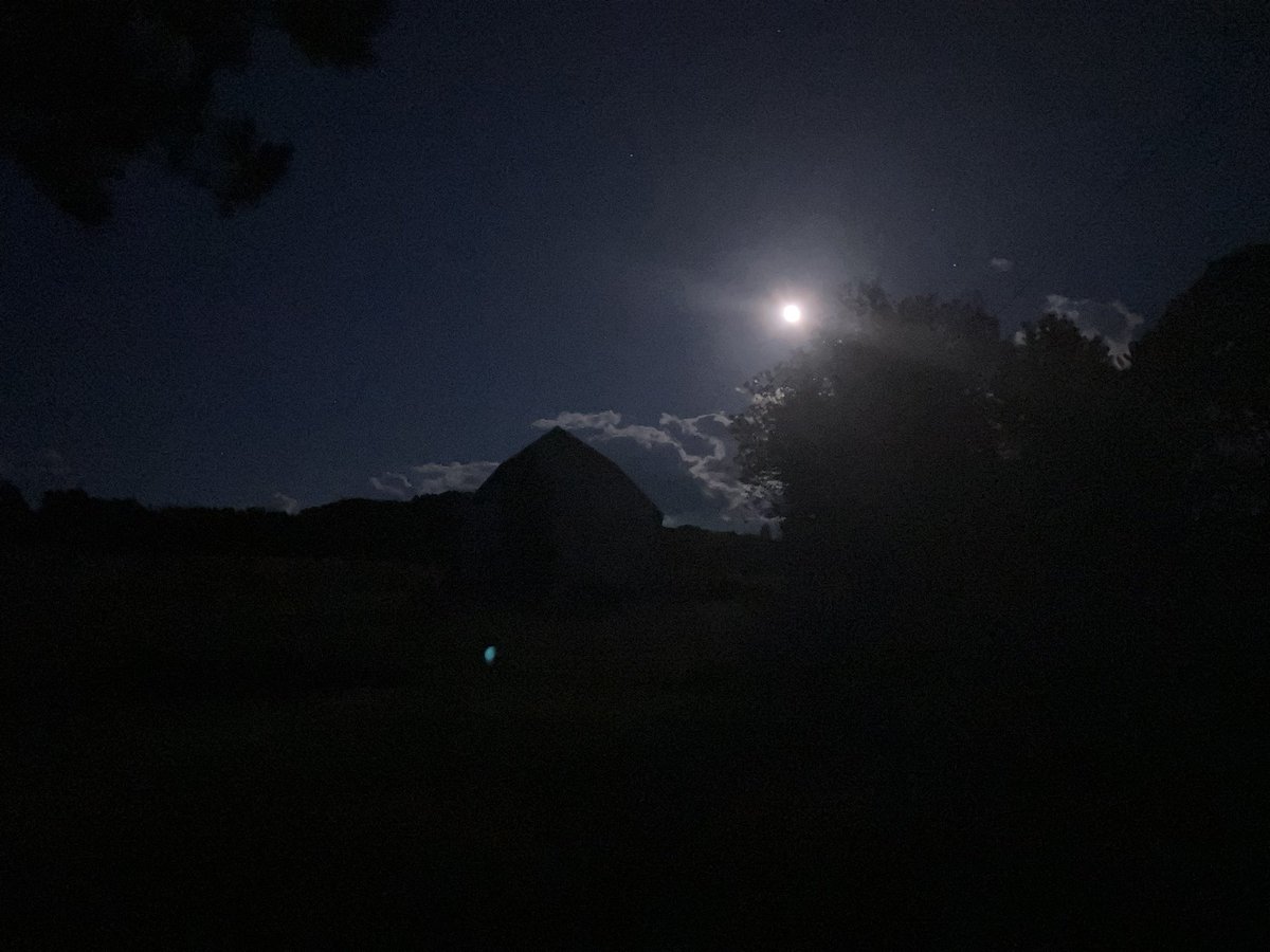 MSmith701's tweet photo. The moon is our bonfire. https://t.co/Ltd8je0SSt