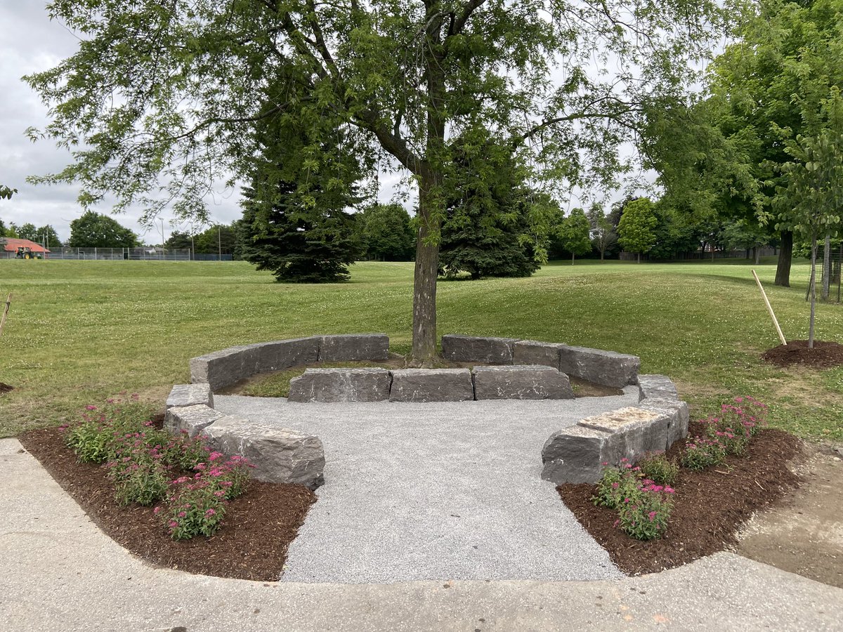 As I end my time here at St.Ignatius I am happy to see our new outdoor classroom space installed. Beautiful!
