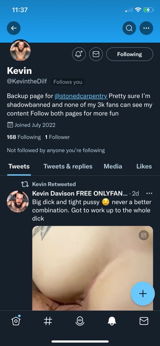 Go follow my backup account @KevintheDilf https://t.co/gvMd9uwwpY<a href="/tag/follow"class="tags"><span>#follow</span></a>