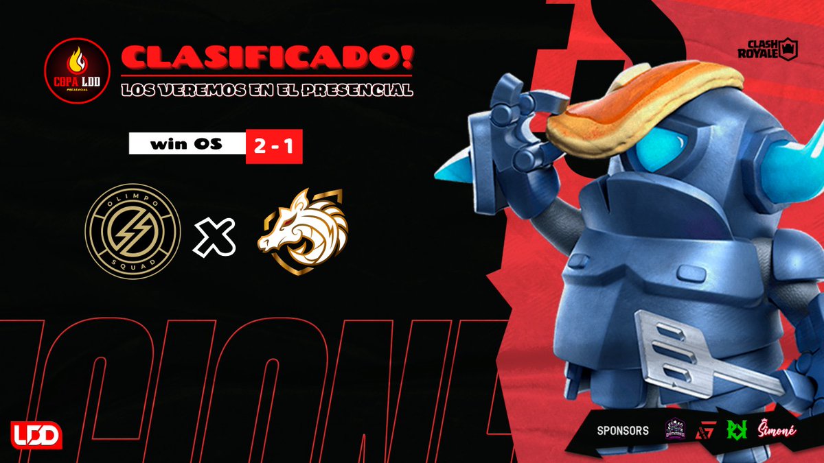 #Resultado🔥

Los dioses del olimpo se hacen con el último boleto al presencial.

Derrotan en un gran partido al dragón dorado.

MVP🏅: @JefeMaestro_CR