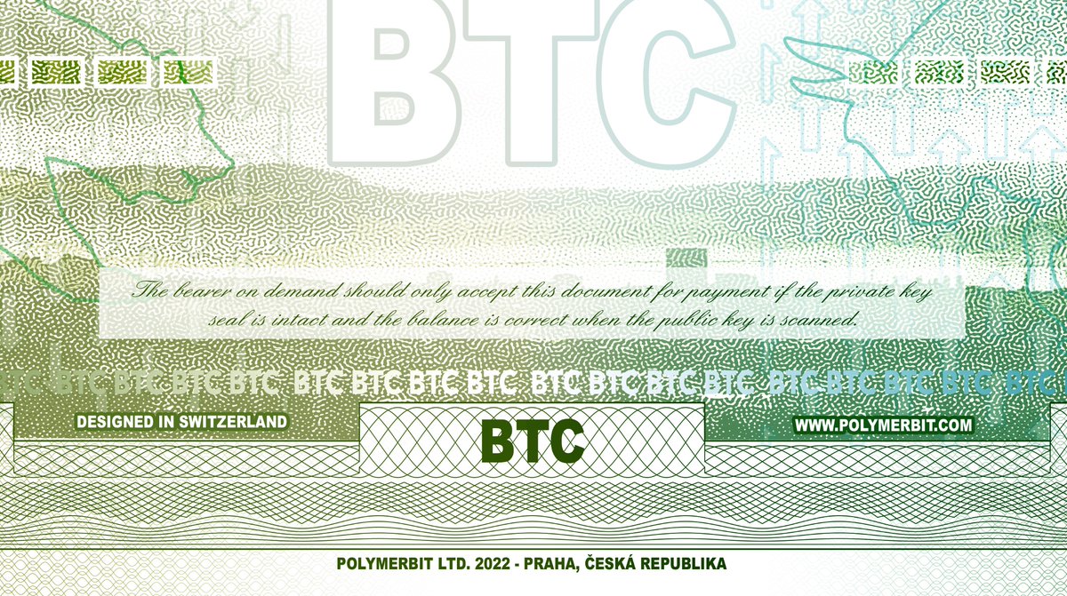 polymerbit's tweet image. Can you spot something different for this upcoming release? #banknotedesign #design #Prague