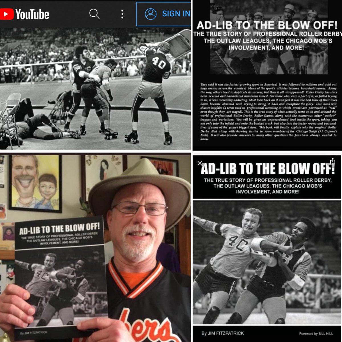 Kayfabe shattered! The true history of Old School Professional Roller Derby, the outlaw leagues…! youtu.be/LS_bHKSocVw #prowrestling #sports #kayfabe #jimfitzpatrick #organizedcrime #1970ssports #sportsbooks #1960s #1970s #rollerderby #bayarea #historicphotography #shoot