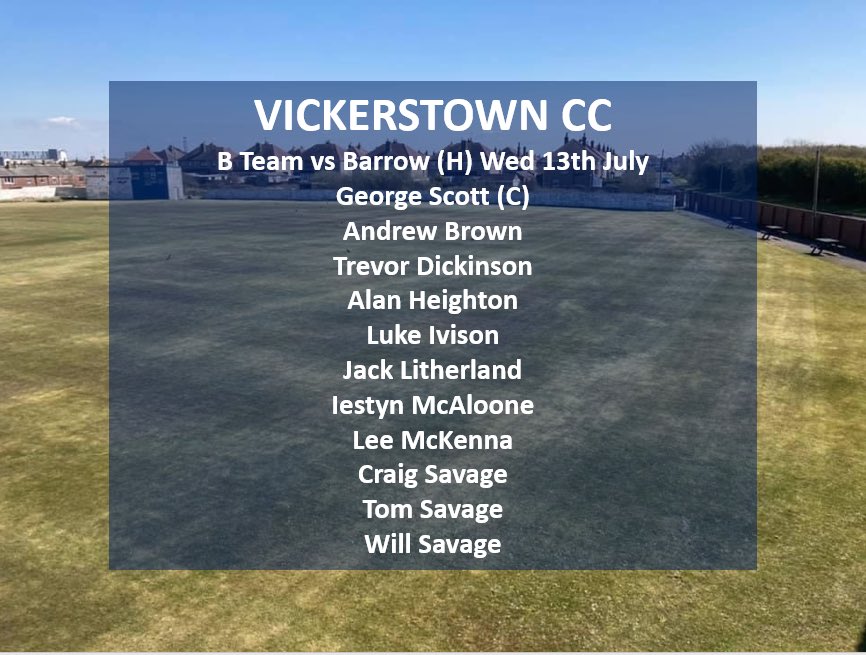 Vickerstown CC tweet media