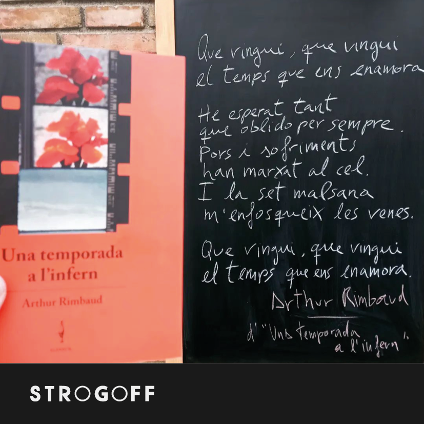 “Ets a Occident, però lliure d’habitar al teu Orient, tan antic com faci falta, i de viure-hi bé.”

Arthur Rimbaud
Una temporada a l’infern

#LlibresStrogoff #Rimbaud
