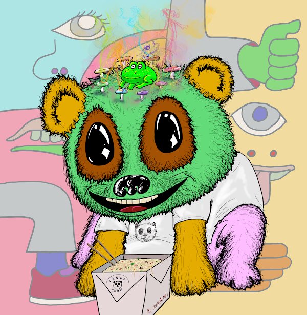 Getting a bit of a <a href="/Frogland_io/">Notorious Frogs 🐸</a> magic on top of my <a href="/PositivePandas_/">Positive Pandas</a> ....