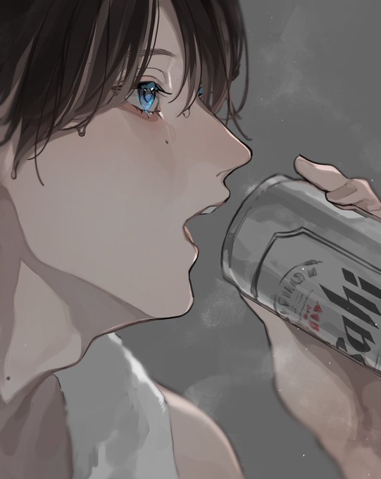 「beer can blue eyes」 illustration images(Latest)