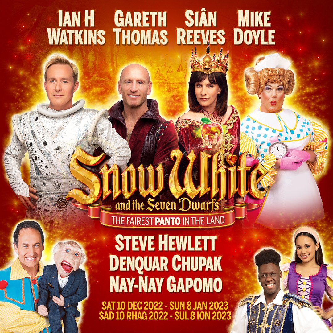 ⭐ FURTHER CASTING ANNOUNCED ⭐

Joining the incredible cast of Snow White and the Seven Dwarfs this year are Denquar Chupak &amp; Nay-Nay Gapomo🤩🍎

We're thrilled to be having <a href="/Denquar/">Denquar</a> back on our stage and can't wait to welcome <a href="/NayNayNewss/">Nay~Nay</a> to the New Theatre this Christmas! ✨