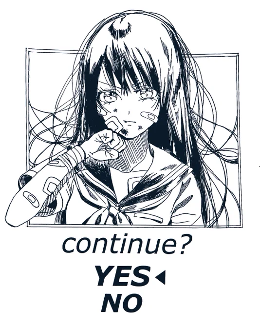 continue?✊💥

YES ◀︎
NO

#オリジナル 