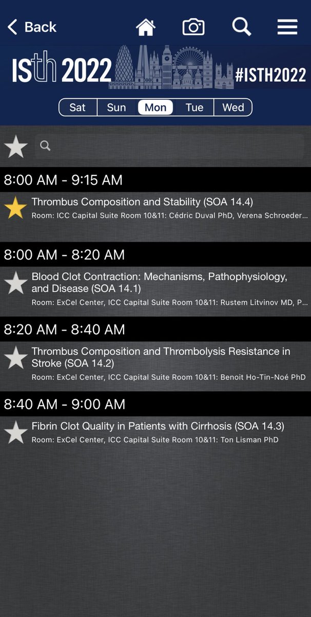 Really enjoyed chairing this session on Thrombus Composition and Stability today with great talks from Rustem Litvinov, ⁦<a href="/Team6LVTSINSERM/">Team6LVTS@INSERM</a>⁩ , Ton Lisman. Great work from them all #ISTH2022