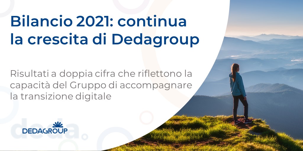 Approvato il Bilancio dell’esercizio 2021 di Dedagroup che, per il 16° anno consecutivo, registra un trend in crescita, con risultati che riflettono la capacità del Gruppo di accompagnare aziende pubbliche e private nella transizione digitale. Comunicato &gt; bit.ly/3AFoF5S