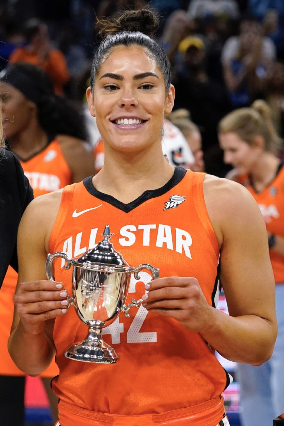 Bleacher Report on X: WNBA All-Star MVP trophy took a leap this