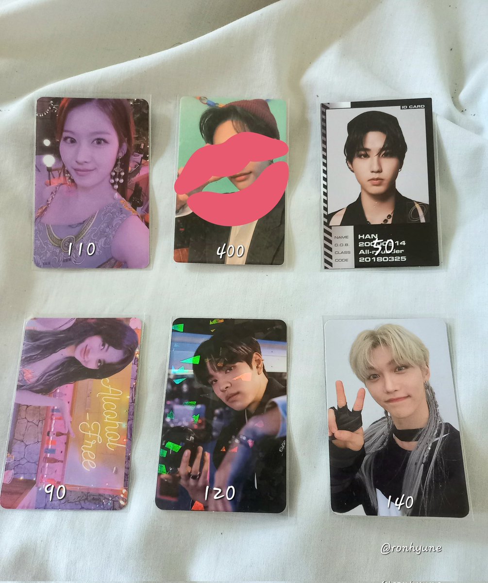 ronhyune's tweet photo. wts lfb onhand twice skz pc ph

... decluttering sale ...

- mint condition
- PAYO / 2 DAYS RESERVARTIONS
- mop: gcash
- mod: flash express / ggx

💋 = sold

🏷️ twice skz sana jihyo tol taste of love seungmin glitter christmas evel han id oddinary felix noeasy https://t.co/iV58GSgshs