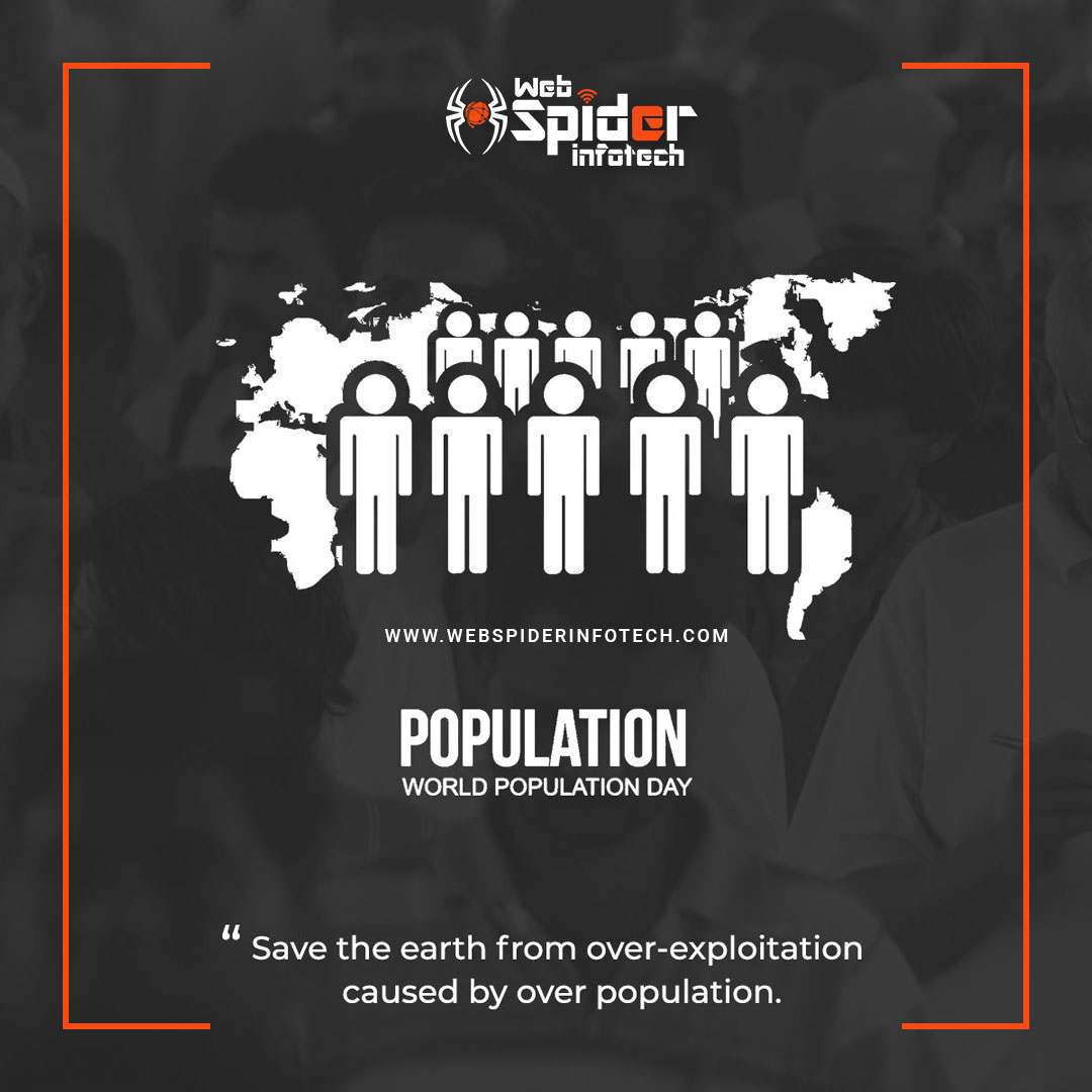 webspiderinfo's tweet photo. The world is ours, and so is the responsibility to take care of it.
On this World Population Day, let us all take a pledge to plan our every move towards protecting our planet and work towards a sustainable future.
#WorldPopulationDay #future #populationday #webspiderinfotech https://t.co/ftcXHW6rmB