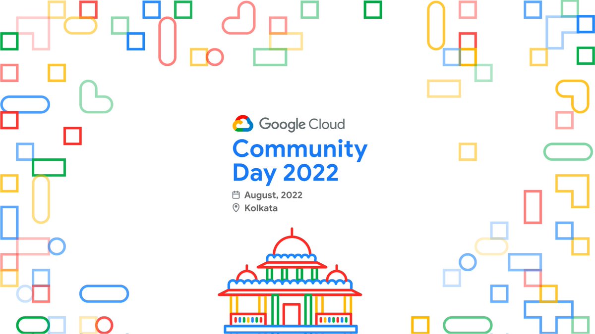 gdgcloudkol's tweet photo. It's coming this August!
Tell us which track/part of #CCDKolkata you're looking forward to?
@googledevgroups
@devrelasia
#cloudcommunitydays
#CCD22
#gdgcloudkol https://t.co/13PPlB6NsM