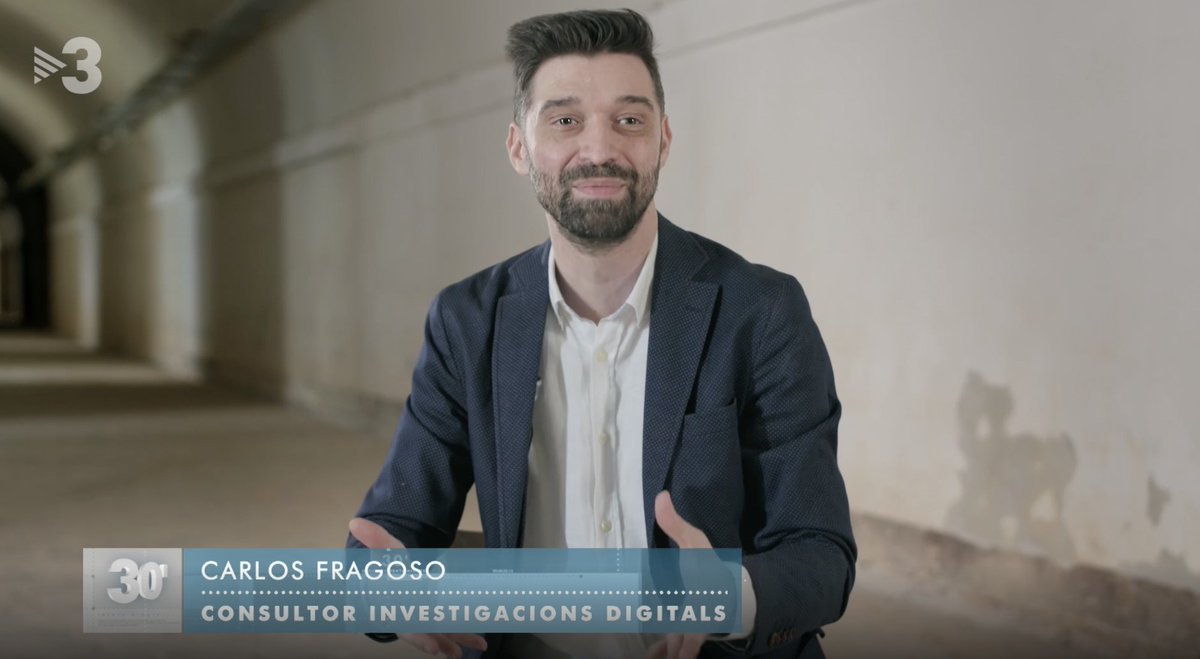 cfragoso's tweet photo. "El segrest invisible" is another rigorous investigation from @30minuts in @tv3cat broadcasted last night. I shared my experience in #ransomware threat actors investigations - Thanks to @marionabassa1 for her trust - #CiberatacsTV3 @MaltegoHQ - https://t.co/BB92pLJoXu https://t.co/iyyKEaU5AV