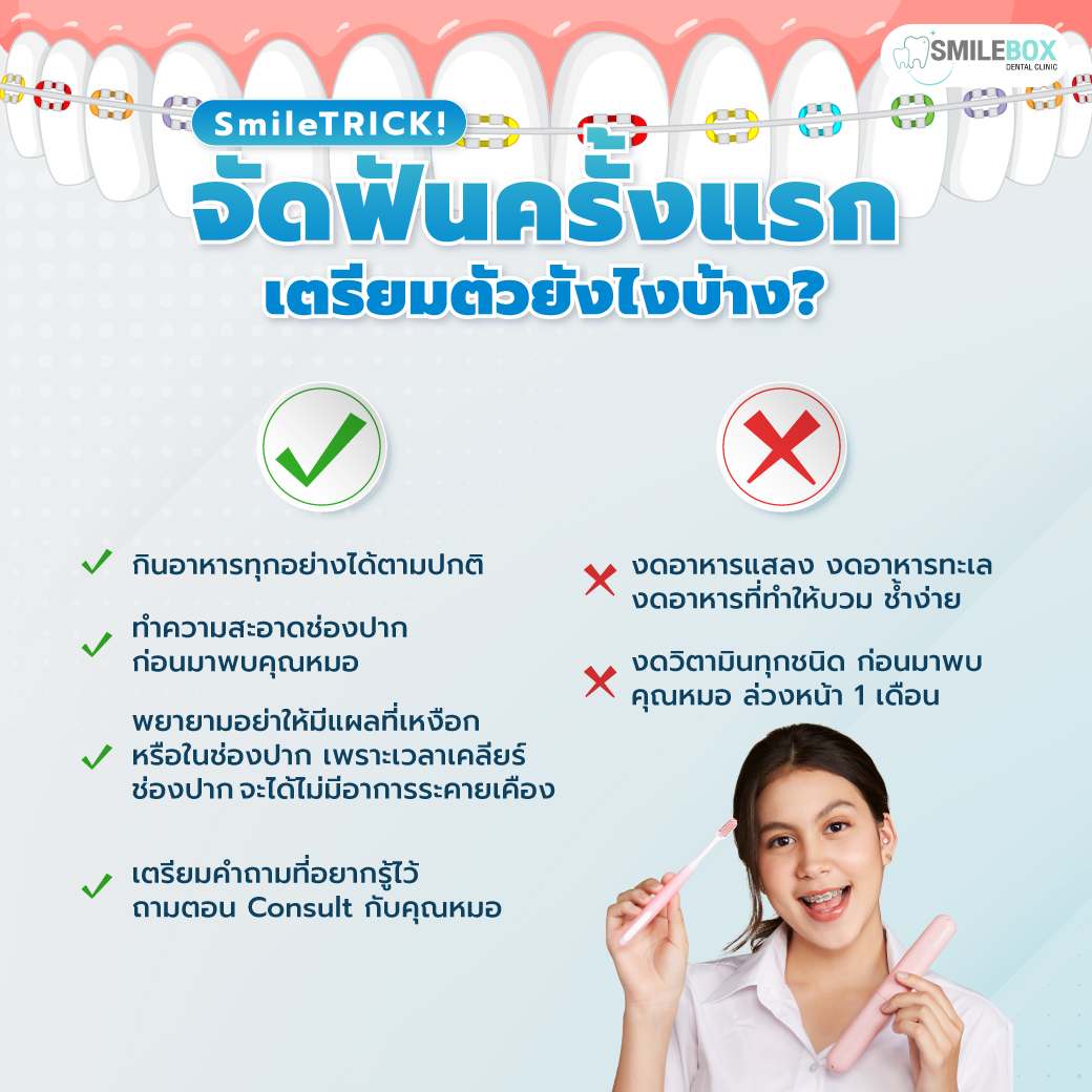smileboxclinic's tweet image. #SMILEtrick ทริคเล็กๆขอเล่าสู่กันฟัง!
ใครยังไม่เคย จั ด ฟั น บ้างมั้ยคะ?
ใครมีแพลนอยาก จั ด ฟั น ครั้งแรกในชีวิตบ้าง?
.
ก่อนที่จะตัดสินใจ #จัดฟัน ครั้งแรกในชีวิต!
รู้สิ่งที่จะต้องเตรียมตัวมั้ยว่าต้องมีอะไรบ้าง?
#SmileExpert เตรียมมาบอกให้พร้อมแล้วค่ะ!
"สิ่งไหนถูก หรือ สิ่งไหนผิด"