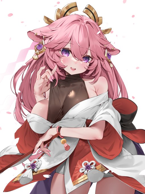 八重神子 Yae Miko 
What the fox say? 🦊 