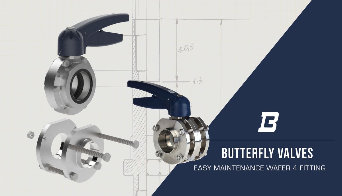 [EASY MAINTENANCE] L'attacco Wafer4, nelle valvole a farfalla manuali e pneumatiche,  consente di semplificare lo smontaggio del corpo valvola con la sola rimozione di 2 viti lasciando in linea le tubazioni durante le operazioni di manutenzione.

Easy, vero? 🤩