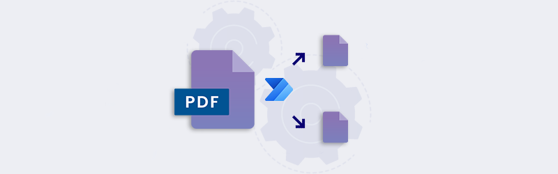 How to Split PDF online in specific order using PDF4me?