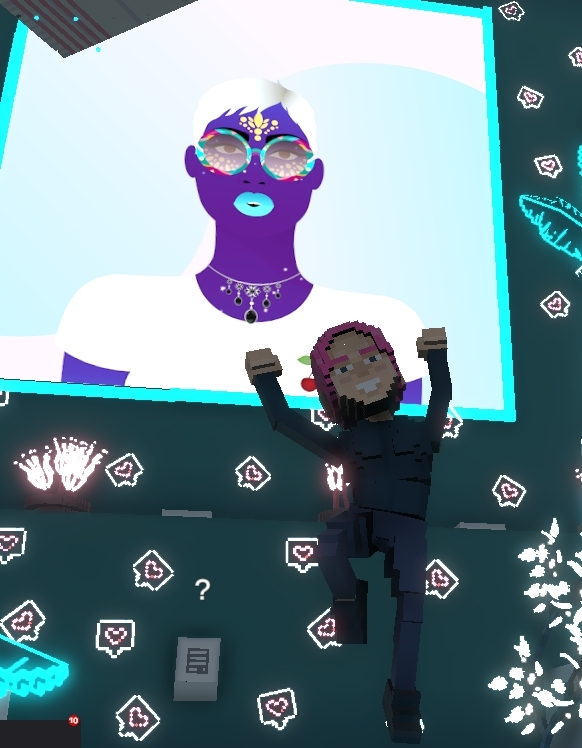 trixiep186's tweet image. I just participated in the #TheSandbox weekly contest for a chance to win 200 mSAND! Here is my favorite piece from the ‘Impossible Worlds’ exhibition, check out my screenshot below!
👇