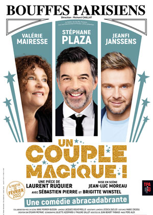 #AgendaCulturel 🎵 #BonsPlans 🎵 UN COUPLE MAGIQUE - du 13/07/2022 au 17/07/2022 .  THEATRE DES BOUFFES PARISIENS — PARIS  🎵  <a href="/fnacspectacles/">Fnac Spectacles 🎟️</a>  appartoscope.ambassadedefrance.info/agenda_culture…