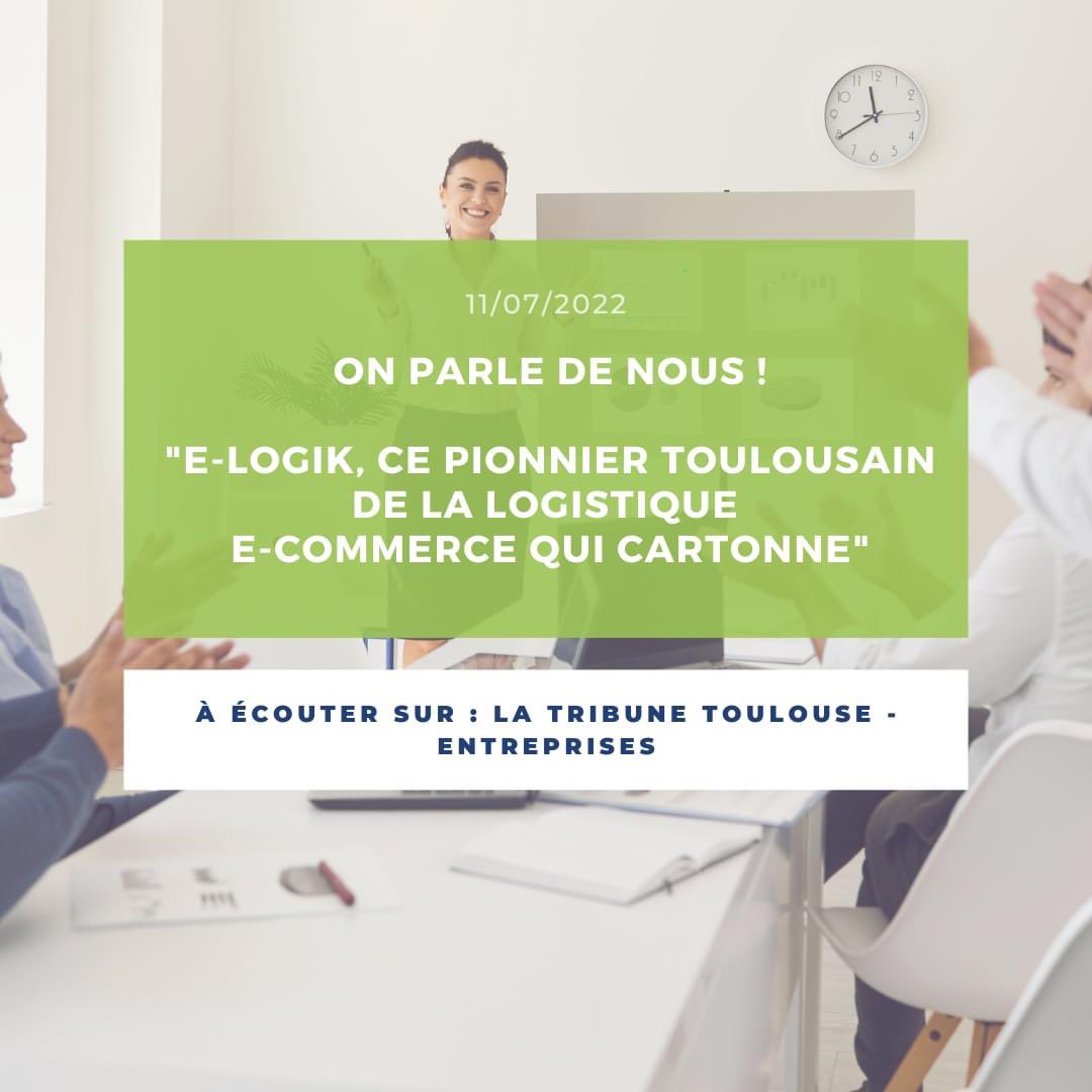 e_logik's tweet photo. On parle de nous 🤩

“Fondée en 2008, à Toulouse, le groupe est spécialisé dans les solutions logistiques innovantes destinées aux e-commerçants, startups ou entreprises en forte croissance.»
👉 https://t.co/53D1PPrbBo https://t.co/QX4ym2uuGl