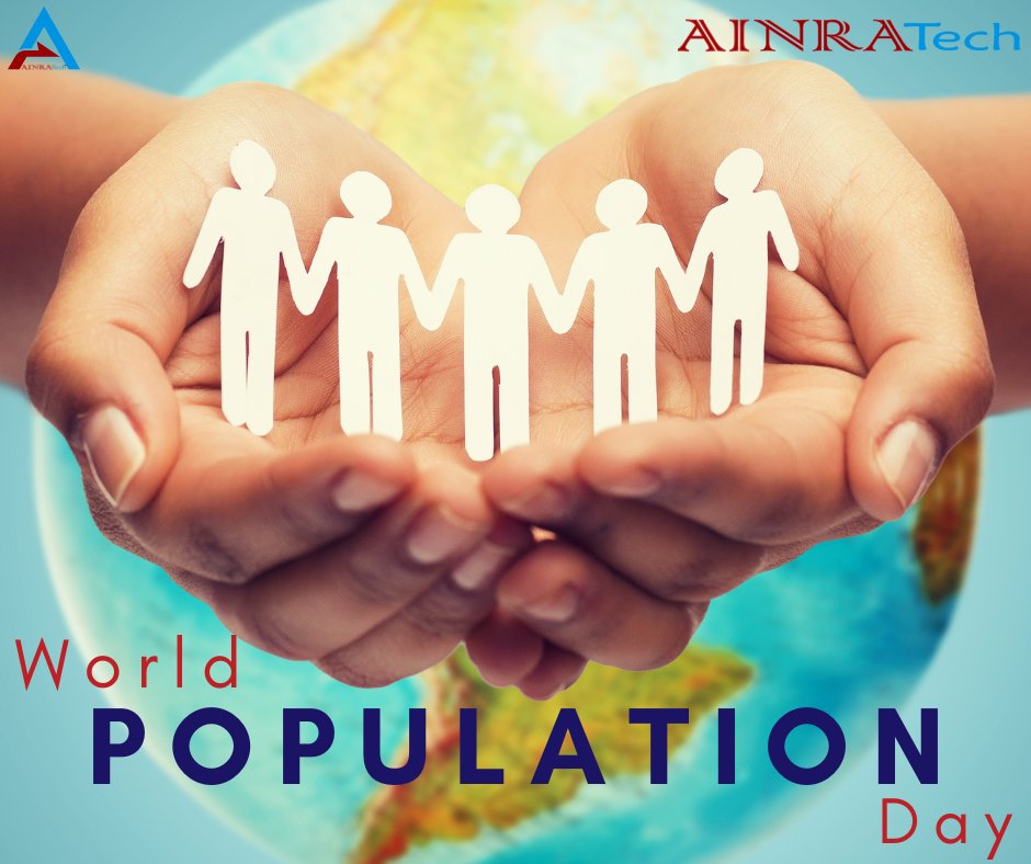 ainratech's tweet photo. World Population Day is observed on the 11th of July every year. 

World Population Day aims to spread awareness about the global population issues and make this planet a better place for the future generations.  
 
 #Worldpopulationday #population #populationcontrol https://t.co/31ivDDjrpe