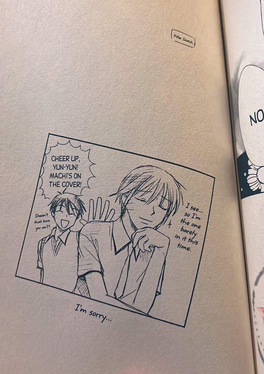 She also drew filler sketches where they broke the fourth wall I love her sm 