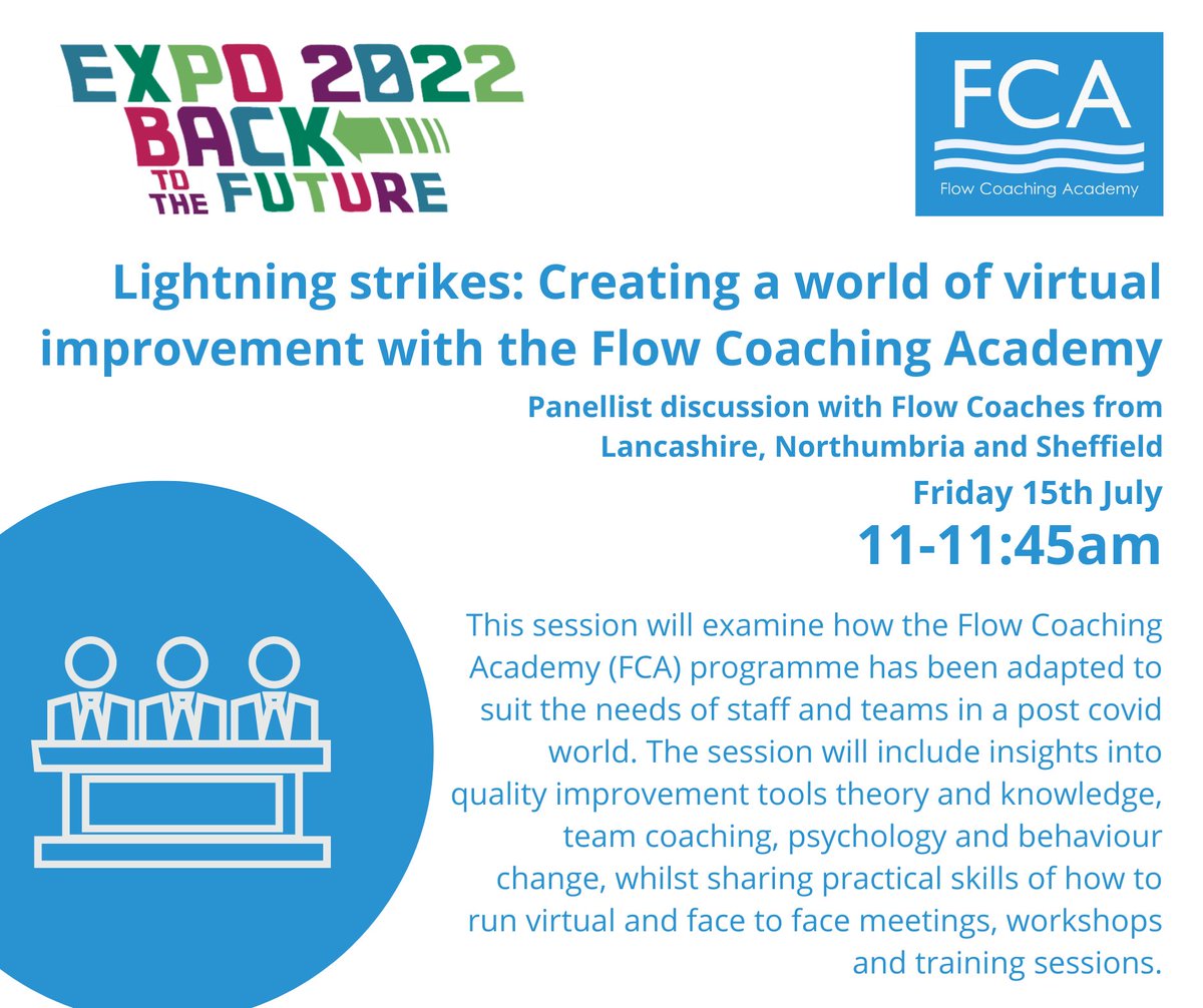 Super excited to be joining the Expo 2022 discussing all things ⁦<a href="/FCA_coaching/">Flow Coaching Academy</a>⁩ &amp; ⁦<a href="/FcaLancashire/">FCA_Lancashire</a>⁩. If you’d like to hear about the different delivery models, please come check out our session talk 🤓