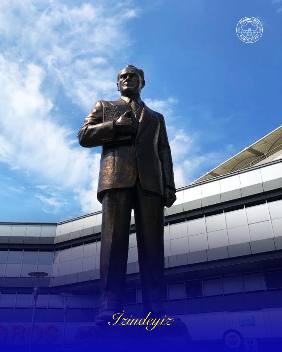 FBGDER's tweet photo. #Fenerbahçe Stadı, Türkiye’de Mustafa Kemal Atatürk’ün büstünün konmasına kendisinin izin verdiği tek stat olma özelliği ve onurunu taşımaktadır.

Bu onur yıllar sonra Stadyumun önünde görkemli bir şekilde tekrar vücut buldu ve çok yakıştı.
#FBGDER https://t.co/Nlsdel6TPh