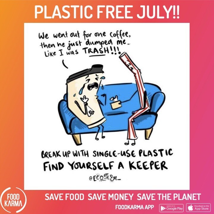 foodkarmaapp's tweet photo. Did you know that less than 9% of all plastic get recycled?!😞  Be part of the solution and not the pollution!! 💪 Help us on our mission towards a better tomorrow, join the FoodKarma movement now ♻️🌍

Illustration @ecowithem
#FoodKarmaApp #SustainableLiving  #plasticfreejuly https://t.co/ECUtNdotLP