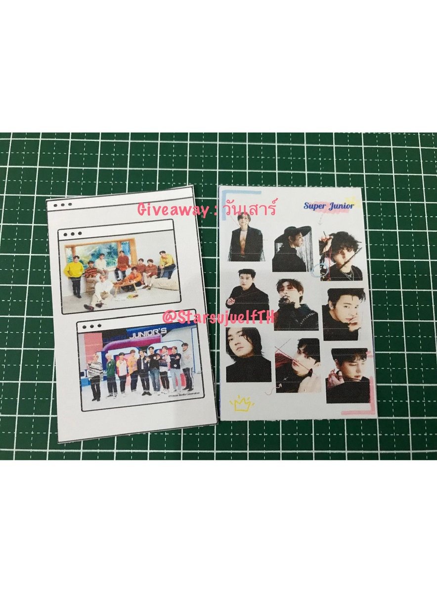 StarsujuelfTH's tweet photo. Giveaway วันเสาร์และวันอาทิตย์เลยจ้า 280ใบ เด่วจุดแจก เวลายังไงจะบอกอีกทีนะ ใครอยากได้บ้าง แลกได้นะ #SS9inBKK https://t.co/4uAXoKSvfi