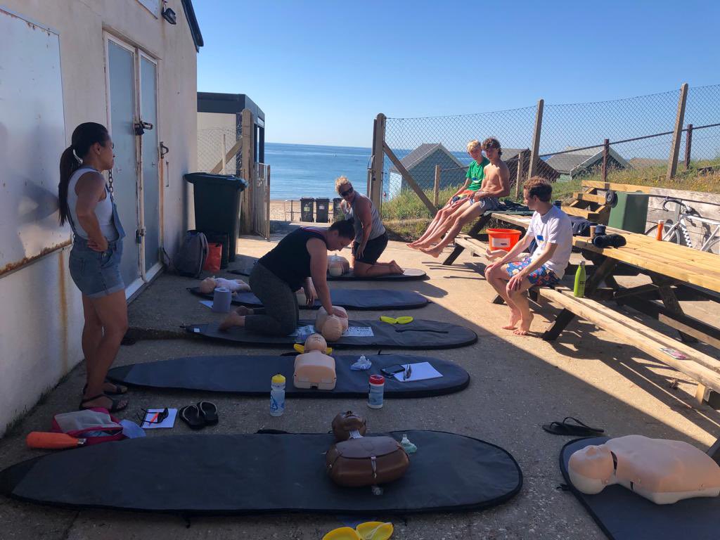 Congratulations to everyone who took part in our Safety Cover course today! 🥳

So far this year we’ve trained up a further 10 members to be able to provide cover at club training sessions throughout the summer.