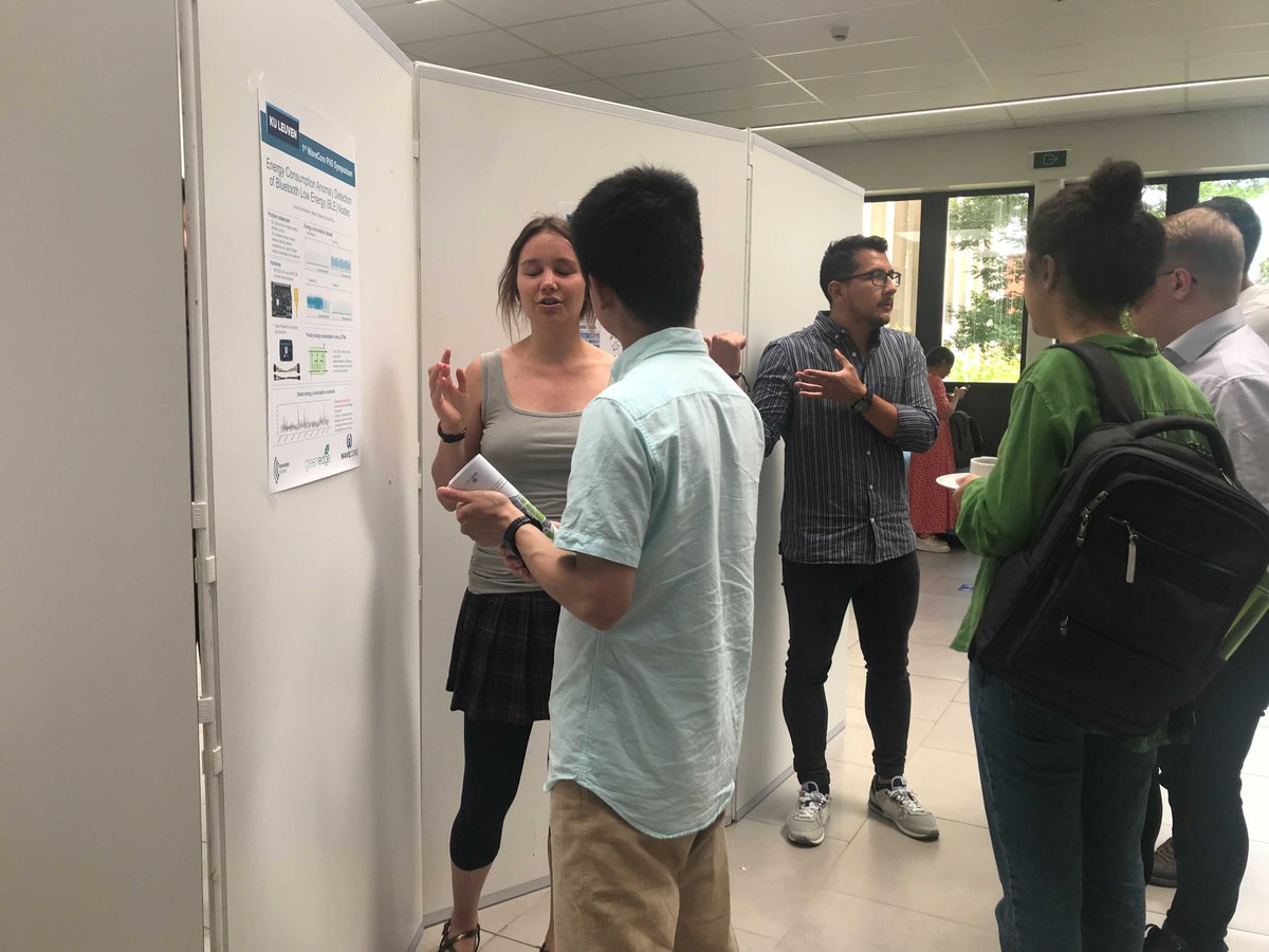WavecoreR's tweet image. Last week, we participated in the First WaveCoRE PhD Symposium where our researchers presented their posters about their work and shared a nice atmosphere of cooperation and networking with other PhD students from the #WaveCoRE group.