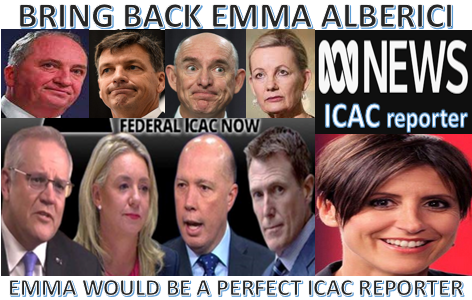 mryansisland's tweet photo. With a #Federal #ICAC soon, #ABC get on board with a specialist reporter / journo. Time to bring home the expertise &amp; honesty of Emma Alberici @albericie  We need great journos that ask the questions &amp; report the #NEWS Restore the #ABC now! https://t.co/KVmlWYrB68