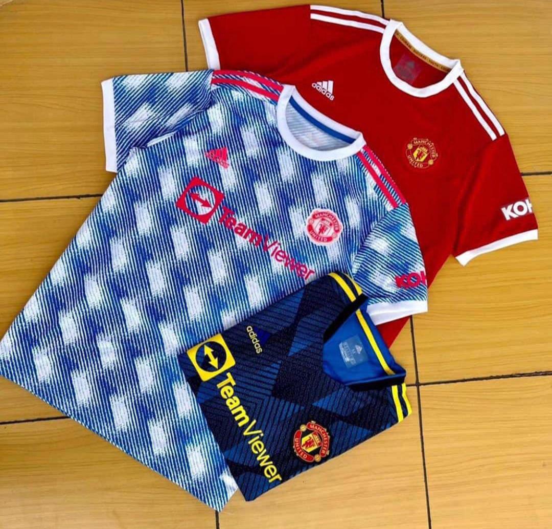 We have stocked more Manchester United authentic jerseys in both the player and fan versions at @JamalKits1. If you'd prefer, you can pay 20k for customization on any jersey of your choice. All jersey prices are available in the catalogue wa.me/c/256756276030. #JamalKits