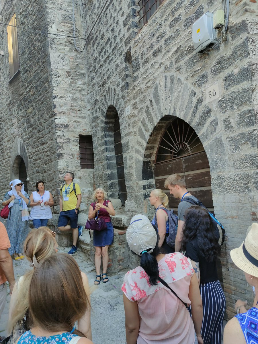 JoanaGVicente's tweet photo. Wednesday's excursion to Gubbio, a medieval town in central Italy, province of Perugia. @icppb2020 #ICPPB2022Assisi https://t.co/guj6Yam0hK