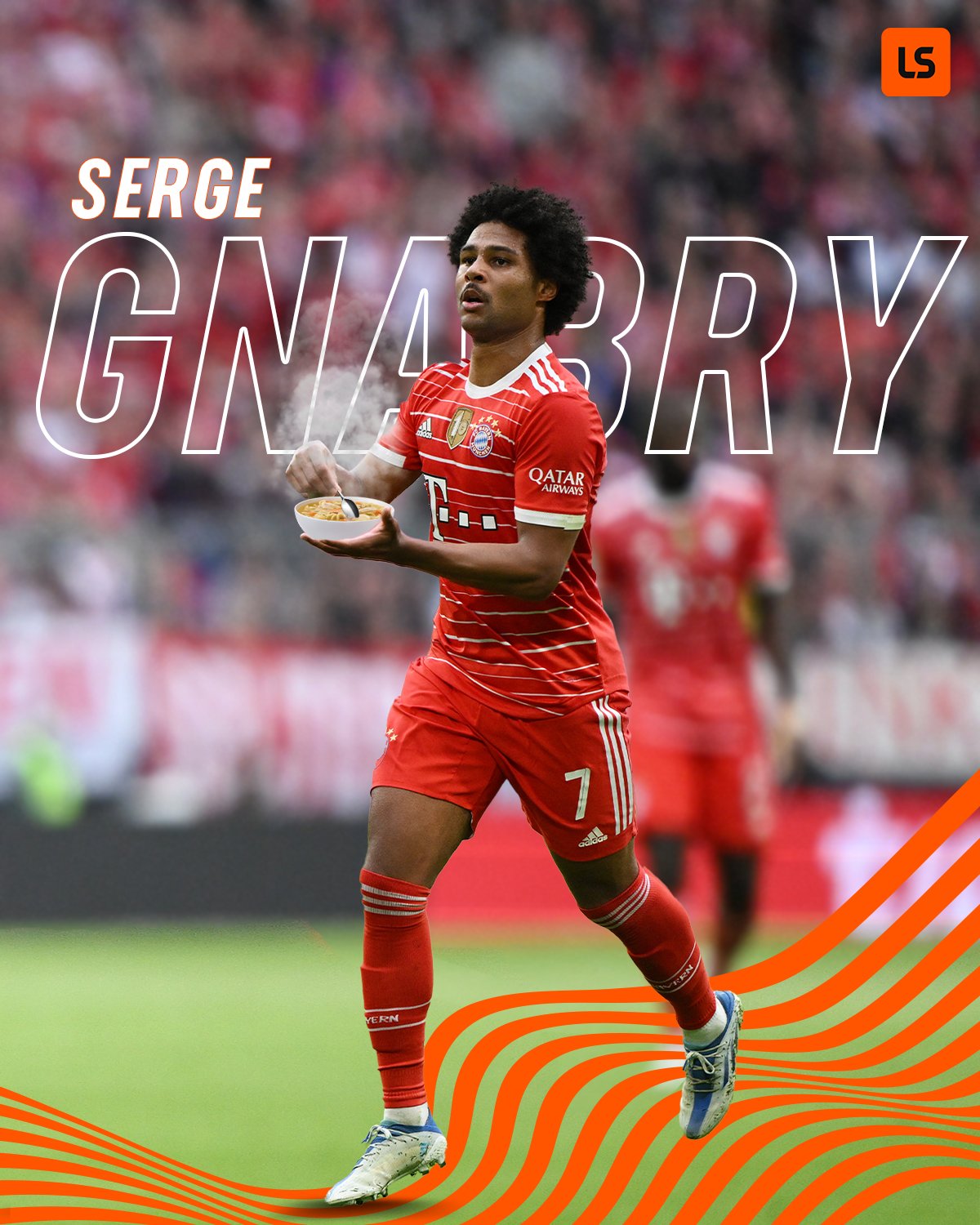 Happy birthday Serge Gnabry! Who will he be cooking for next season? 