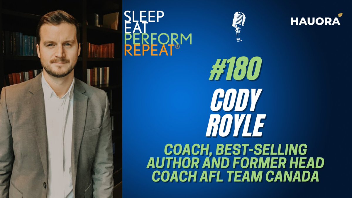 SEPR_Podcast's tweet image. The coach of head coaches!

On this week&apos;s episode - @codyroyle Coach, Bestselling Author, &amp;amp; Former Head Coach AFL Team Canada

Spotify open.spotify.com/episode/4jEZPL…
Apple apple.co/3c5RkqD

@CiaranDunne @dclancyphysio 

1/3

#highperformance
#selfdevelopement
#coaching