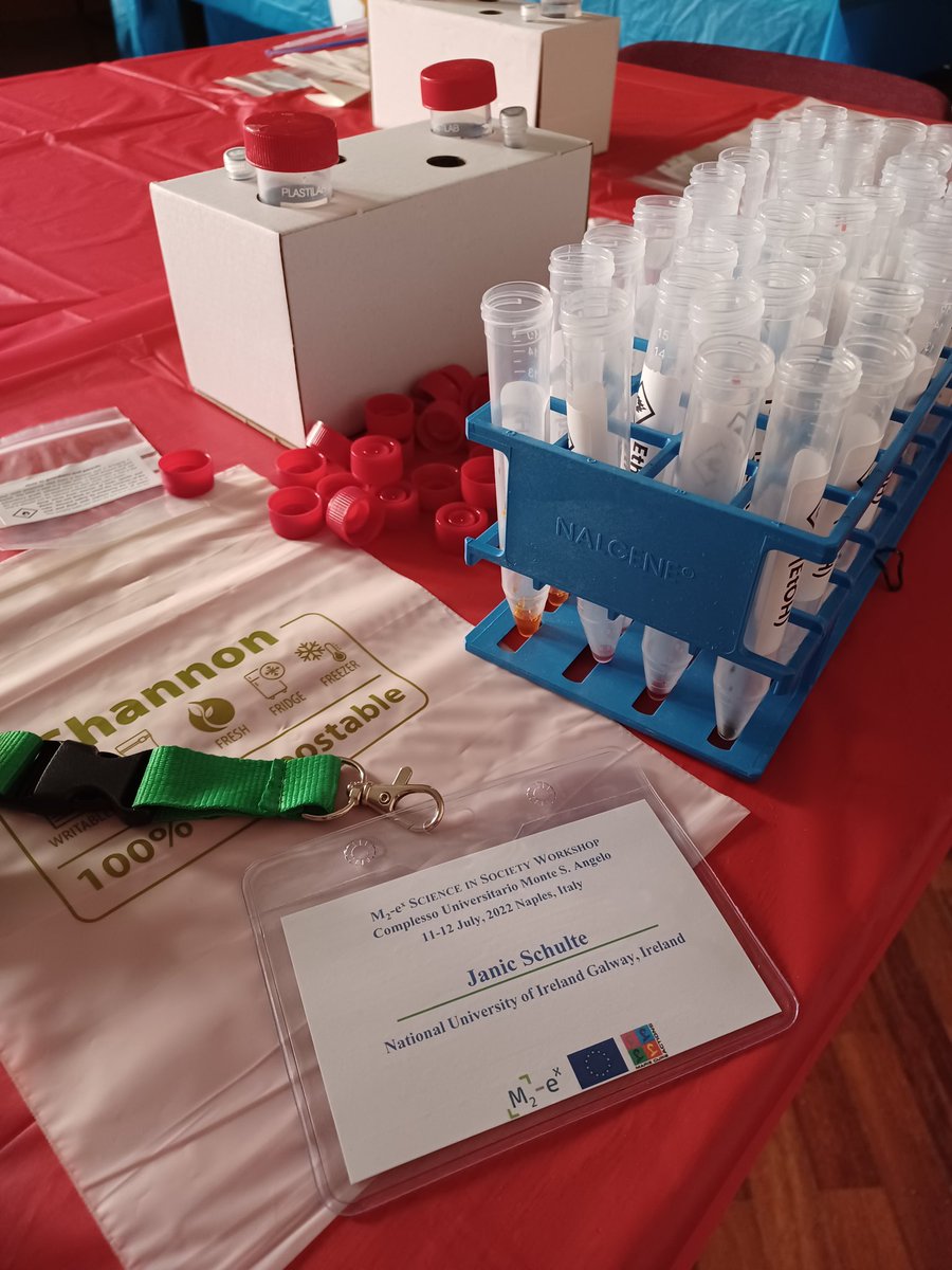 Janic Schulte (@janicschulte) on Twitter photo Excited to be setting up for a day of public engagement training at the University of Naples for the <a href="/M2ex_ITN/">M2EX ITN European Joint Doctorate</a> workshop #STEM #publicengagement #CellExplorers #NUIGalway Excited to be setting up for a day of public engagement training at the University of Naples for the <a href="/M2ex_ITN/">M2EX ITN European Joint Doctorate</a> workshop #STEM #publicengagement #CellExplorers #NUIGalway