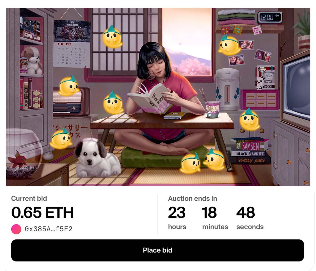 MachilluxArtist's tweet image. Oh my godddddd🔥🔥 I thought today was boring Monday, but it’s actually a Happy Monday!

Thank you 0x385A for start the auction the piece. I hope it makes you happy like your old days❤️

23hrs to go🌷 foundation.app/@machillux/art…