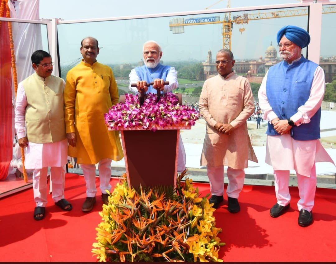 Image New Parliament House by the Prime Minister Shri Narendra Modi