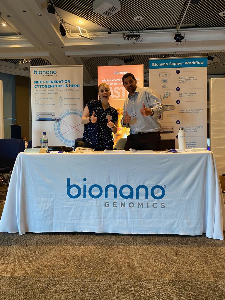 DrATibbo's tweet photo. The @bionanogenomics team at ACGS! https://t.co/G7FBwx3Zg1