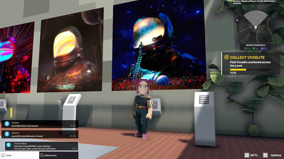 nefer_torres85's tweet photo. @TheSandboxGame @MOCDA_ I just participated in the #TheSandbox weekly contest for a chance to win 200 mSAND! Here is my favorite piece from the ‘Impossible Worlds’ exhibition, check out my screenshot below!
👇 https://t.co/hA1X81ocdd