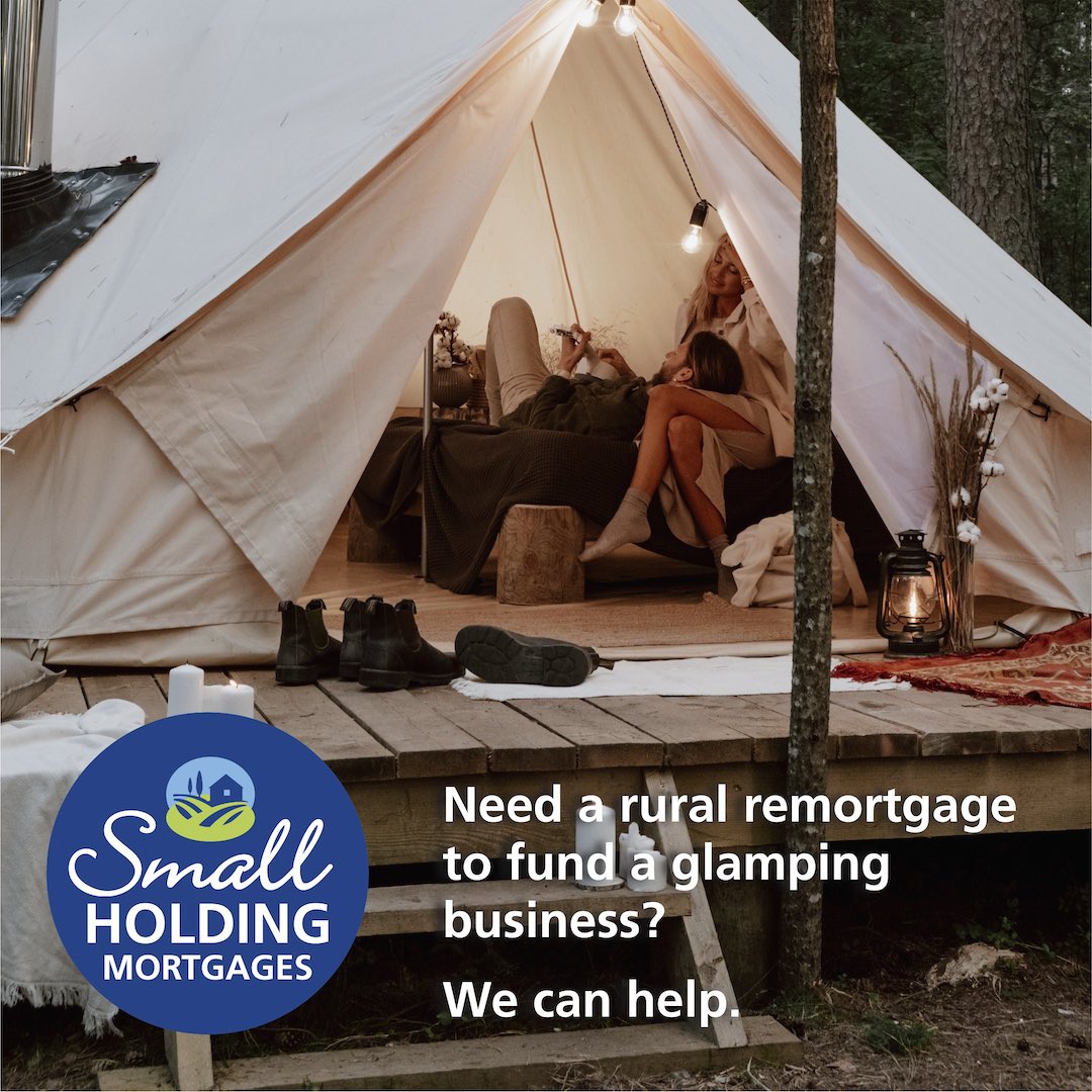 SmH_Mortgages's tweet photo. Getting a number of enquiries for rural mortgages and remortgages in order to fund diversification projects, and glamping is featuring regularly in our conversations with clients. #glamping #ruralmortgages #landmortgages #ruralremortgages https://t.co/qFv7vyP9mS
