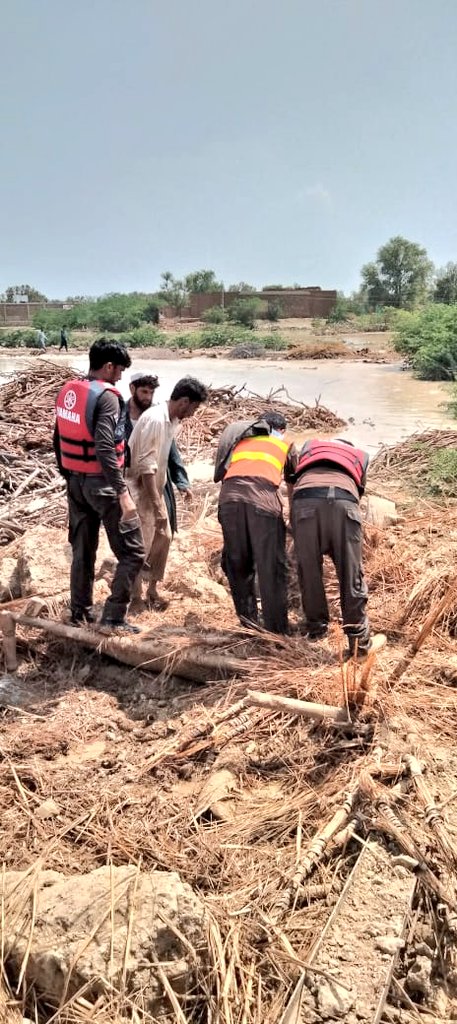 FaisalAminKhan's tweet photo. Rescue &amp; Relief efforts in Tank after flash floods, upon directions of @IMMahmoodKhan emergency declared, medical camps, tents, food items distribution started. @DCTankKP @KPRescue1122 @KP_Police1 @LGKPGovt FC &amp; lined depts working 24/7.
@GovernmentKP #flood #Rescue #Relief https://t.co/IeHZym2Opo